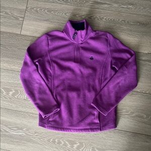 Brooks Brothers 1/4 zip fleece pullover size M